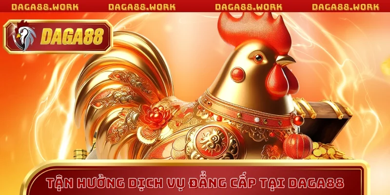 Tận hưởng dịch vụ đẳng cấp tại DAGA88